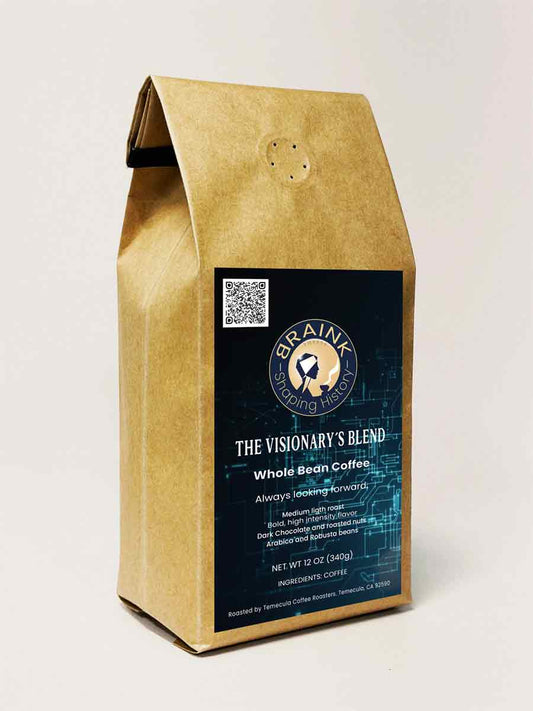 BrainK specialty coffee Bag pack called the visionary´s blend